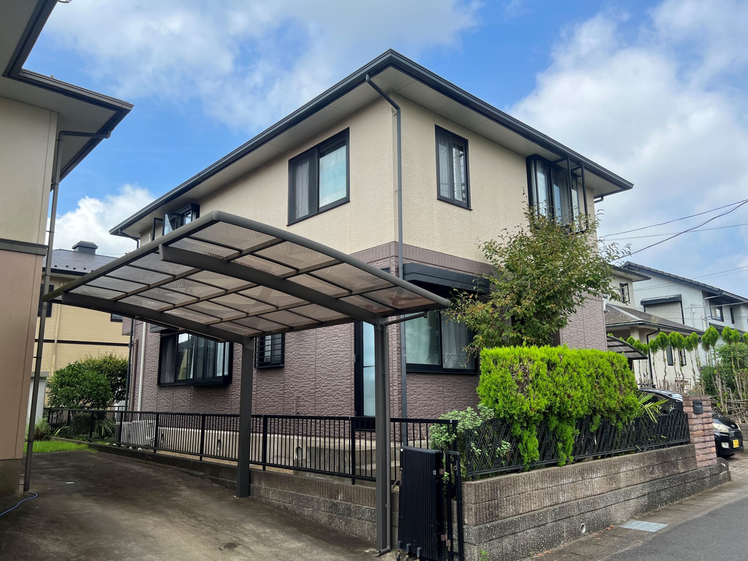 石岡市　住宅塗装工事