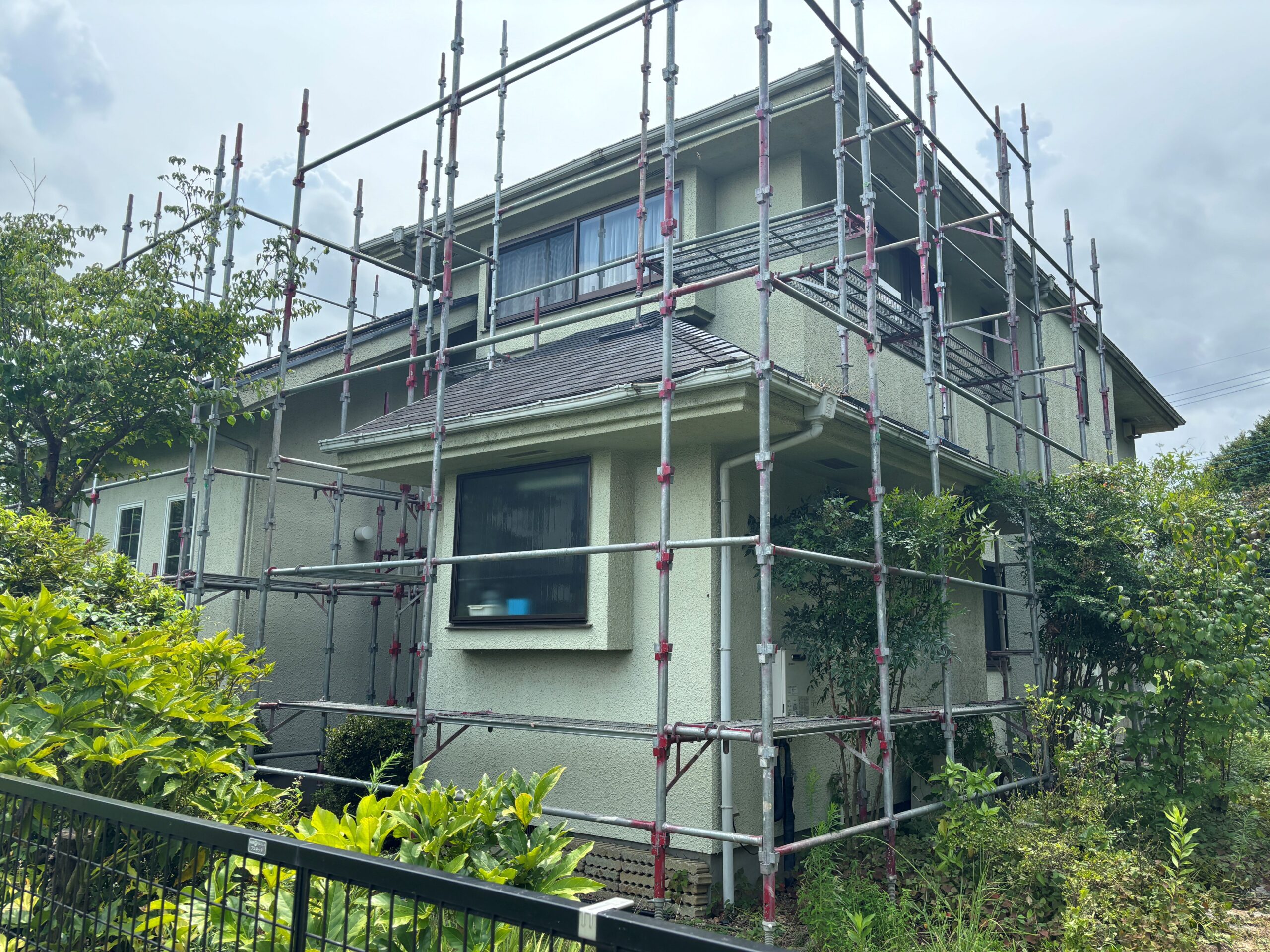 石岡市 住宅塗装工事