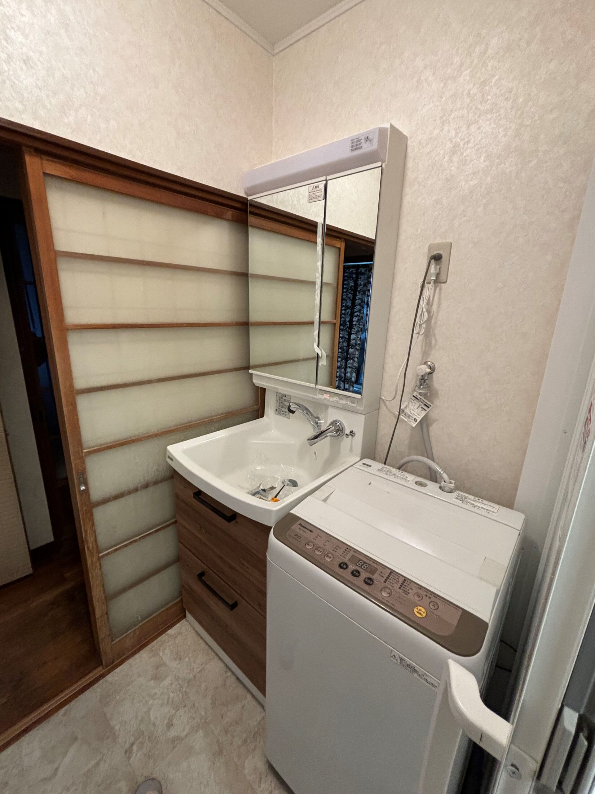 水戸市　浴室・洗面所リフォーム工事